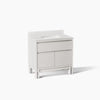 Kohler Solive Cabinet and Quartz Top 36-Inch Single-Sink Bathroom Vanity