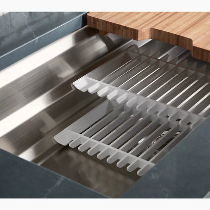 Kohler 44" undermount single-bowl workstation kitchen sink