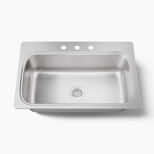 Kohler Verse™ 33" top-mount single-bowl kitchen sink