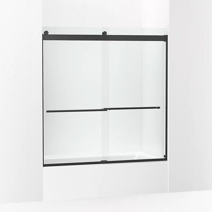 Kohler 61-9/16" H sliding bath door with 3/8"-thick glass