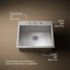 Kohler Vault™ dual-mount sink