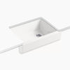 Kohler 29-1/2" undermount single-bowl farmhouse kitchen sink