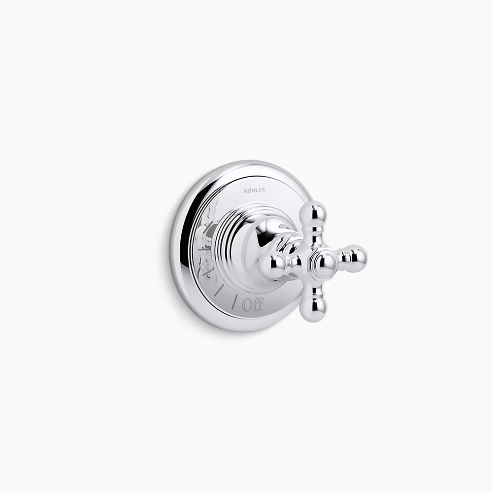 Kohler MasterShower® volume control valve trim with cross handle