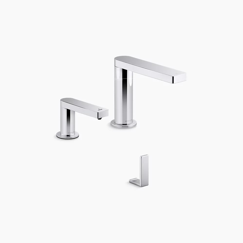 Kohler Touchless lavatory faucet and soap dispenser with Kinesis® sensor technology, AC-powered, 0.5 gpm