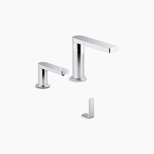 Kohler Touchless lavatory faucet and soap dispenser with Kinesis® sensor technology, AC-powered, 0.5 gpm