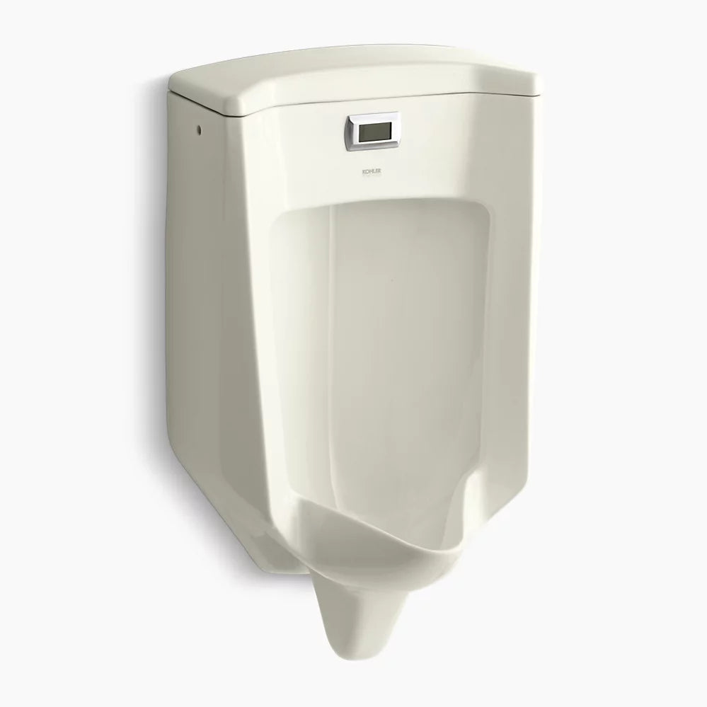 Kohler Wall-hung rear-spud touchless urinal, 0.5 gpf