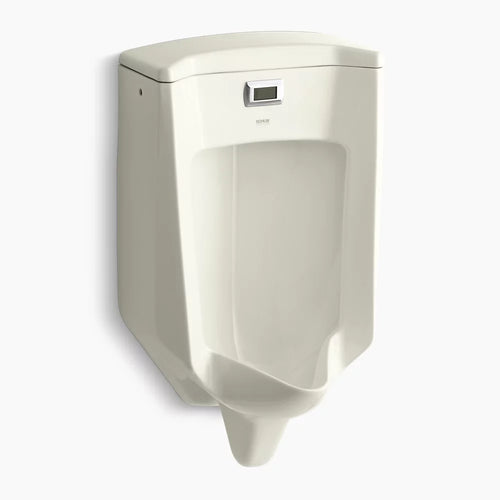 Kohler Wall-hung rear-spud touchless urinal, 0.5 gpf