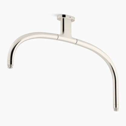 Kohler Ceiling-mount single-function dual rainhead arm