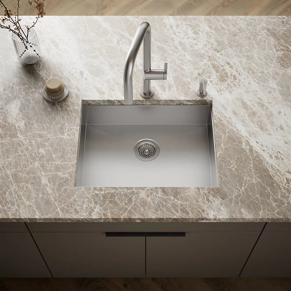 Kohler Vault™ 24" undermount single-bowl kitchen sink