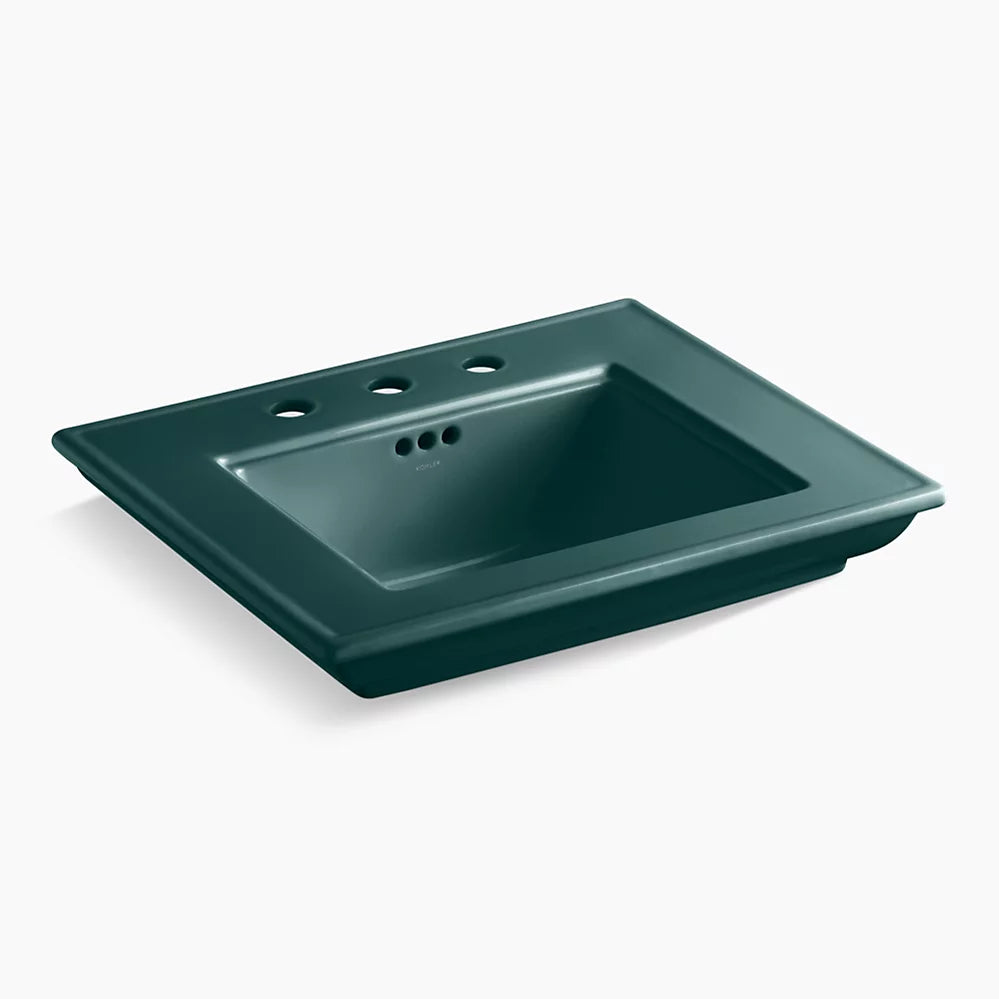 Kohler 25" pedestal/console table bathroom sink