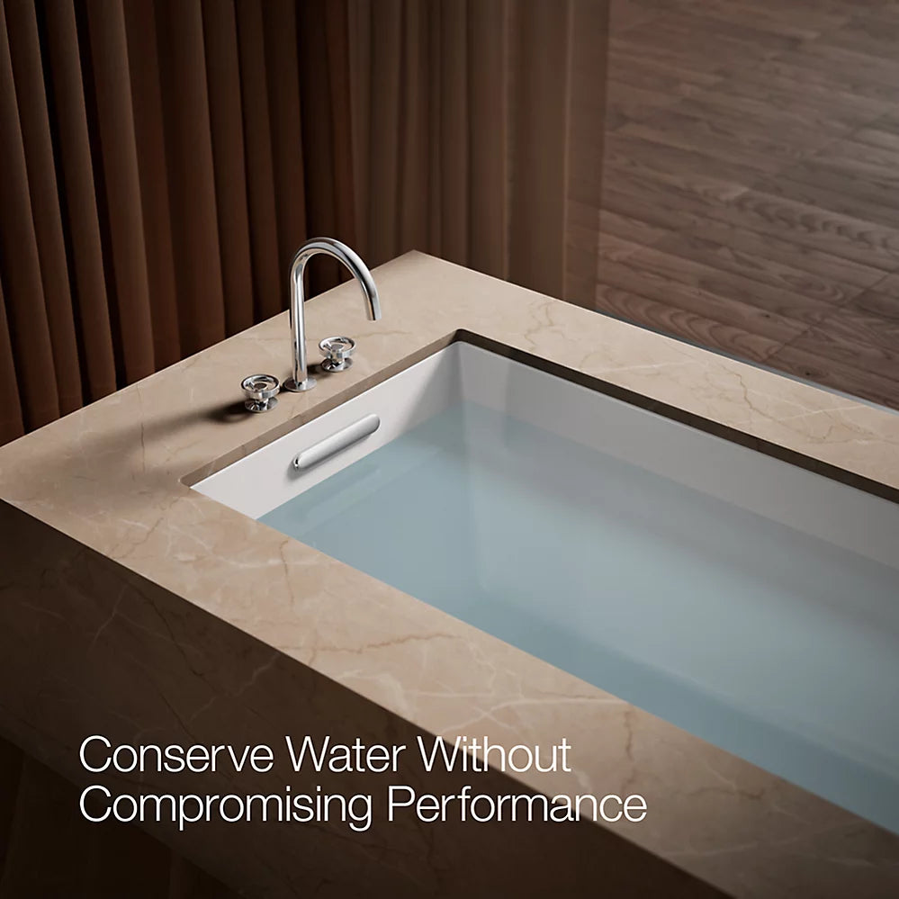 Kohler Deck-mount bath faucet handles with Industrial design