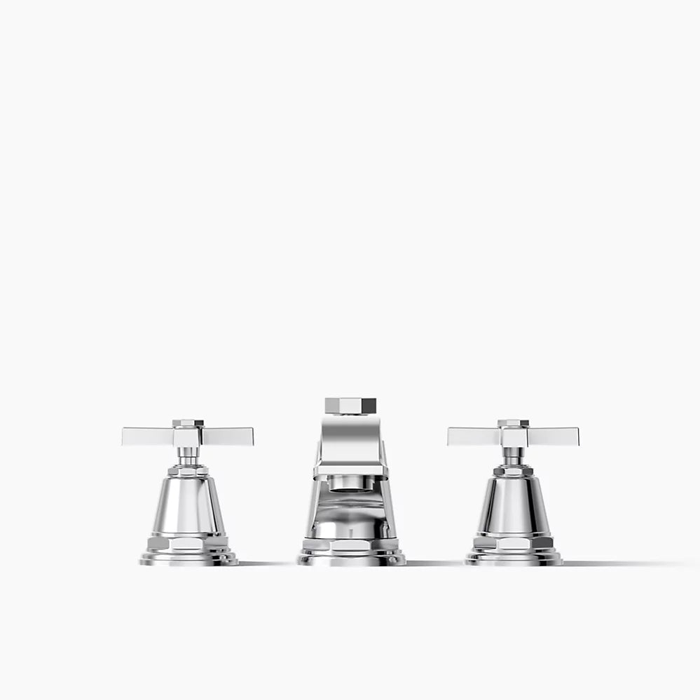 Kohler Deck-mount bath faucet trim with cross handles