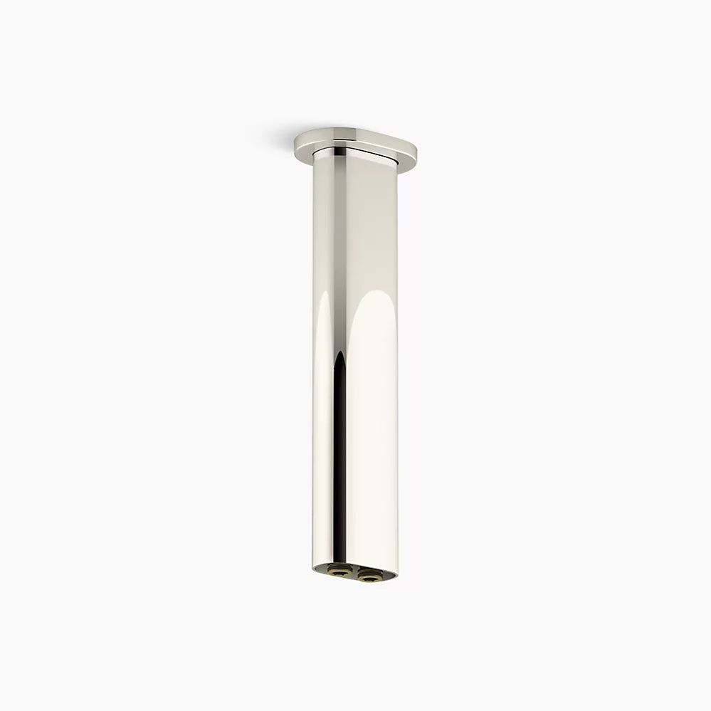 Kohler 10" ceiling-mount two-function rainhead arm and flange