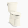 Kohler Two-piece elongated toilet with skirted trapway, 1.28 gpf