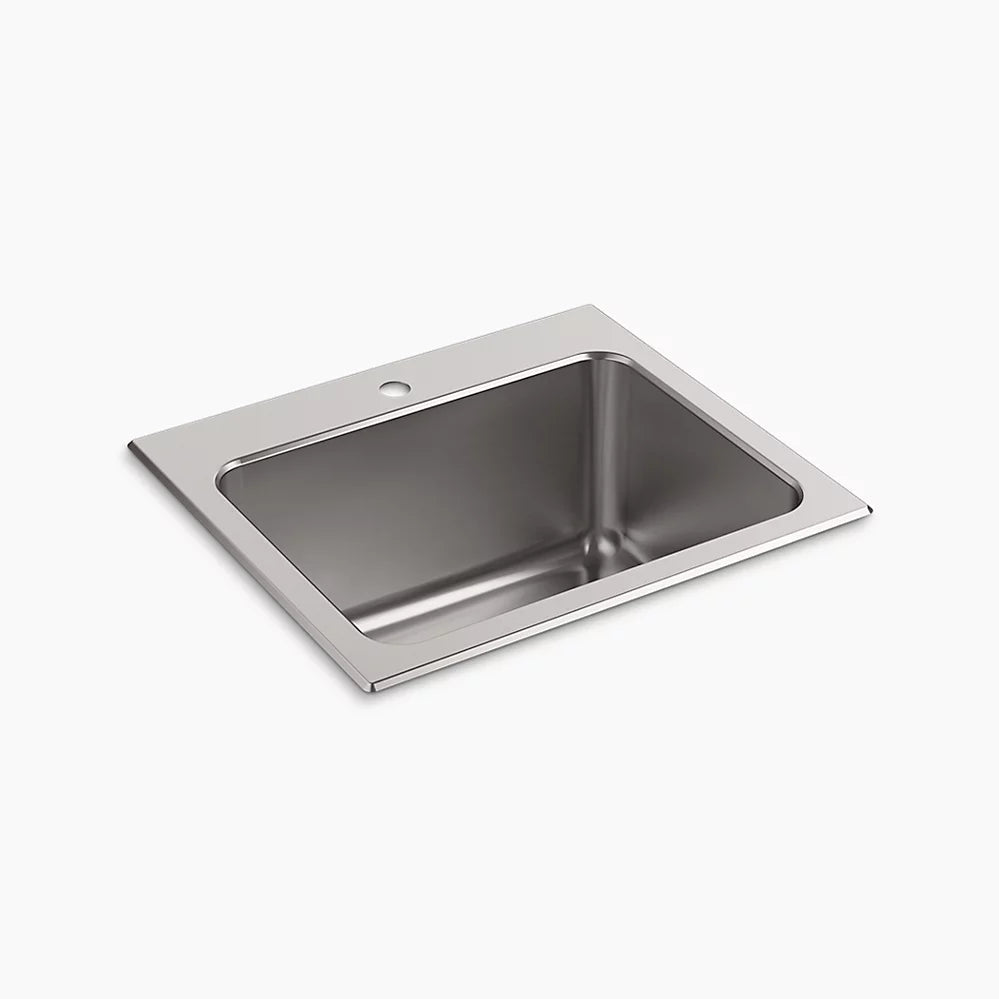 Kohler 25" top-mount single-bowl utility sink