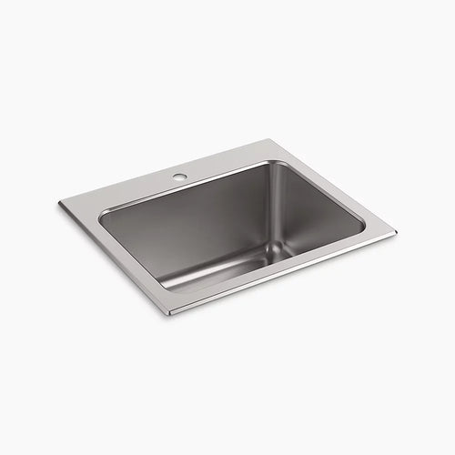 Kohler 25" top-mount single-bowl utility sink