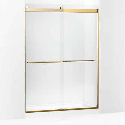 Kohler 81-5/8" H sliding shower door with 3/8"-thick glass