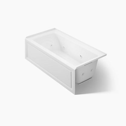 Kohler Archer Heated Whirlpool Bath Right Drain 60 x 30-Inch Alcove Bathtub