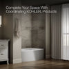 Kohler Expanse Alcove bath, left drain