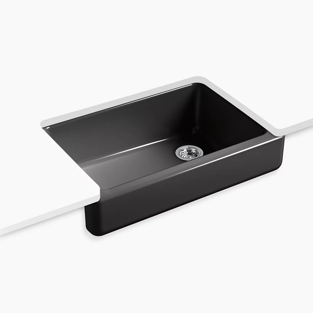 Kohler 32-1/2" undermount single-bowl farmhouse kitchen sink