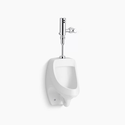 Kohler High-efficiency urinal with Mach® Tripoint® touchless 0.125 gpf HES-powered flushometer
