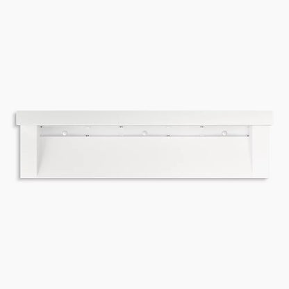 Kohler 90" wall-mount trough lavatory system with backsplash