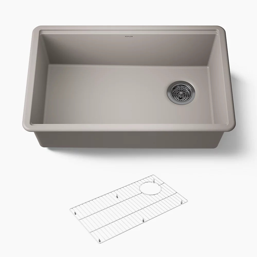 Kohler Billings 29-1 Single-bowl 1/2-Inch Undermount Kitchen Sink