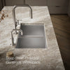 Kohler Vault™ 32" undermount double-bowl kitchen sink