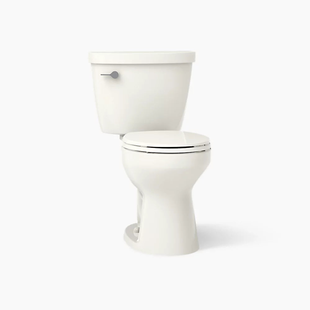 Kohler Two-piece round-front toilet, 1.6 gpf