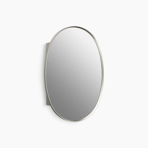 Kohler 24" x 34" oval framed medicine cabinet