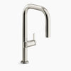 Kohler Touchless pull-down kitchen sink faucet with two-function sprayhead