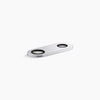 Kohler 4" two-hole escutcheon plate for Insight™ and Kinesis® lavatory faucets and soap dispensers