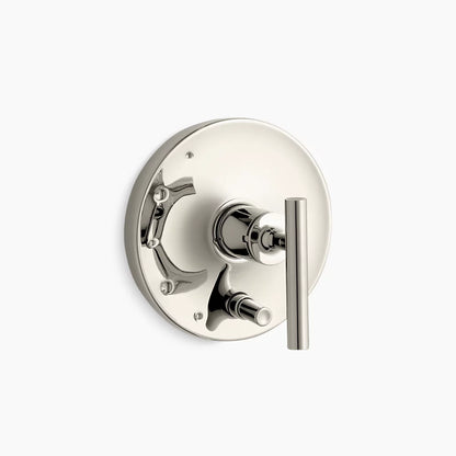 Kohler Rite-Temp® valve trim with push-button diverter and lever handle