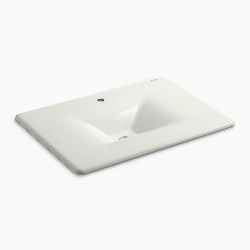 Kohler 31" Enameled cast iron vanity top with integrated rectangular sink