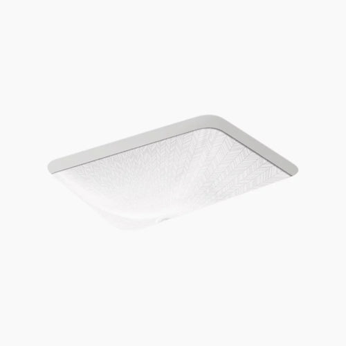Kohler 20" rectangular undermount vessel bathroom sink