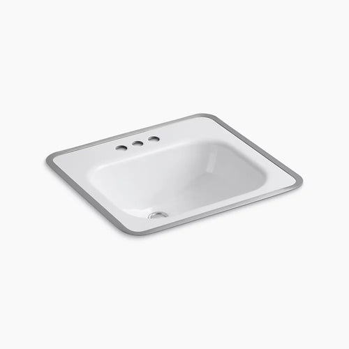 Kohler 20" rectangular drop-in bathroom sink