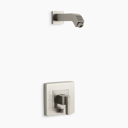 Kohler Rite-Temp® shower trim kit with push-button diverter, without showerhead