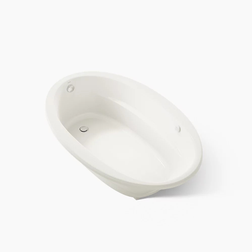 Sunward® 66" x 42" drop-in Heated BubbleMassage™ air bath with Bask® heated surface