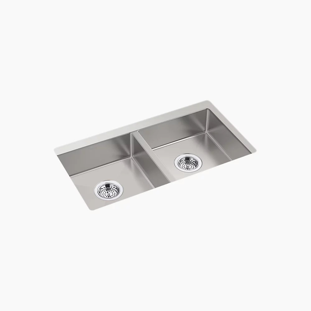 Kohler Strive® 29-1/2" undermount double-bowl kitchen sink