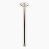 Kohler 12" ceiling-mount single-function rainhead arm and flange