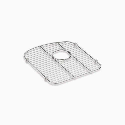 Kohler Stainless steel sink rack, 13-1/2" x 15-3/8", for left-hand bowl