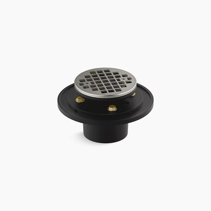 Kohler Round brass tile-in shower drain