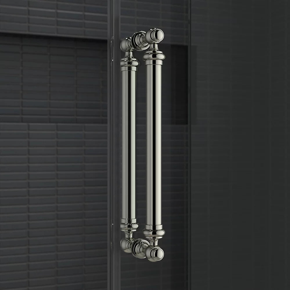 Kohler 80-7/8" H sliding shower door with 3/8"-thick glass