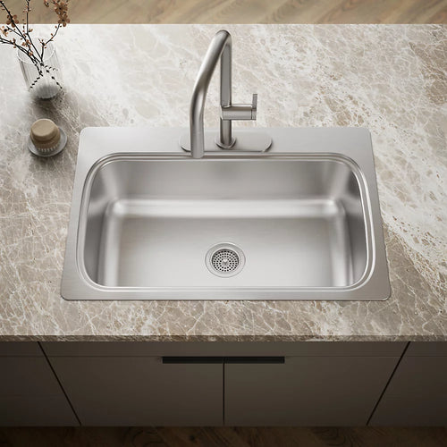 Kohler Verse™ 33" top-mount single-bowl kitchen sink