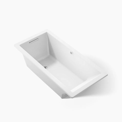 Kohler Underscore Bath With Bask Heated Surface 66 x 32-Inch Drop-In Bathtub