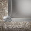 Kohler Vault™ dual-mount sink
