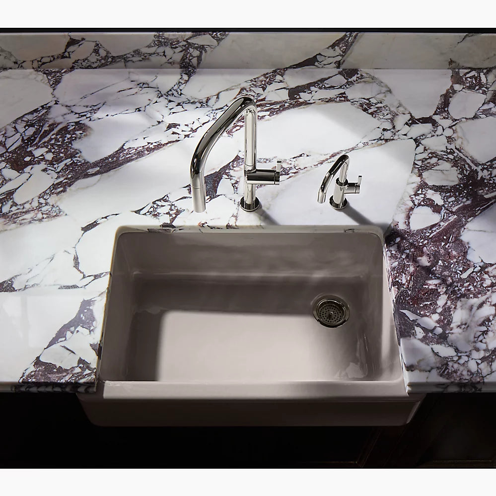 Kohler 35-3/4" undermount single-bowl farmhouse kitchen sink