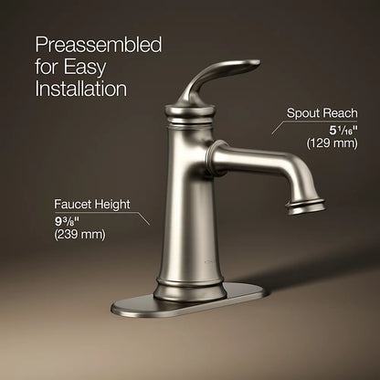Bellera® Single-handle bathroom sink faucet, 0.5 gpm