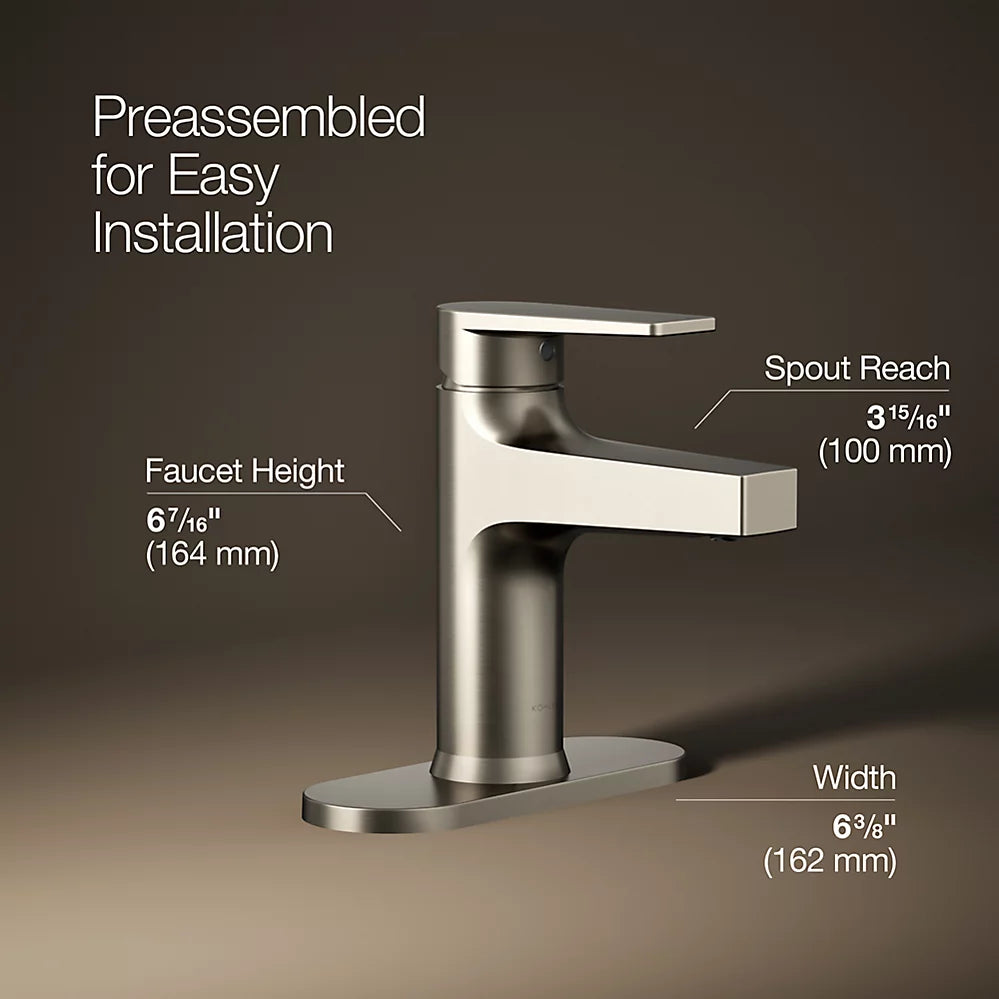 Taut® Single-handle bathroom sink faucet, 1.2 gpm
