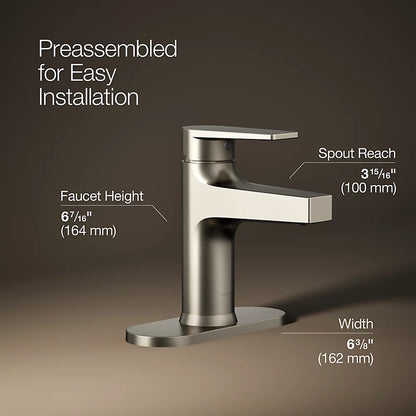 Taut® Single-handle bathroom sink faucet, 1.2 gpm